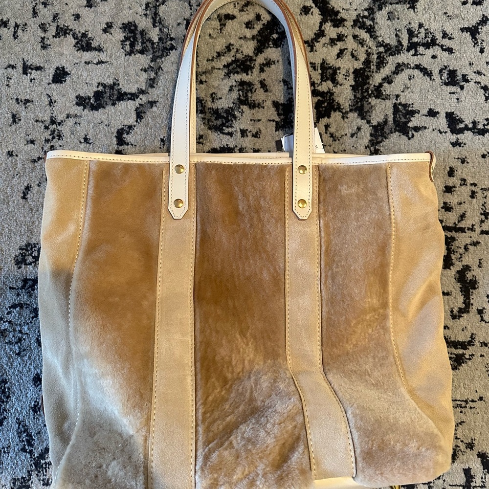 Bonfanti Sheepskin and Leather bag